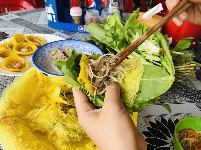 bánh xèo cao lãnh đồng tháp