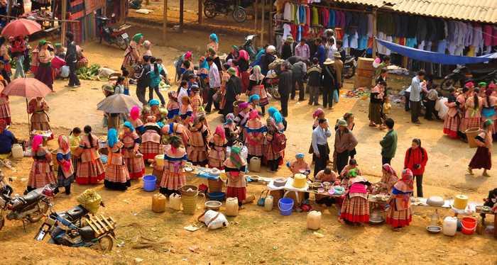Chợ phiên Bắc Hà, du lịch tết dương lịch