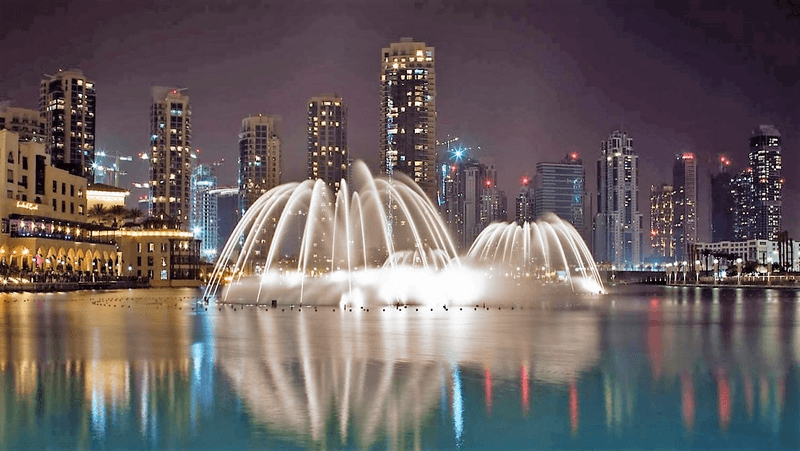 đài phun nước dubai