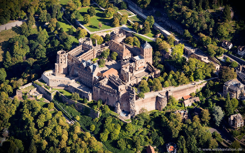 lâu đài heidelberg đức