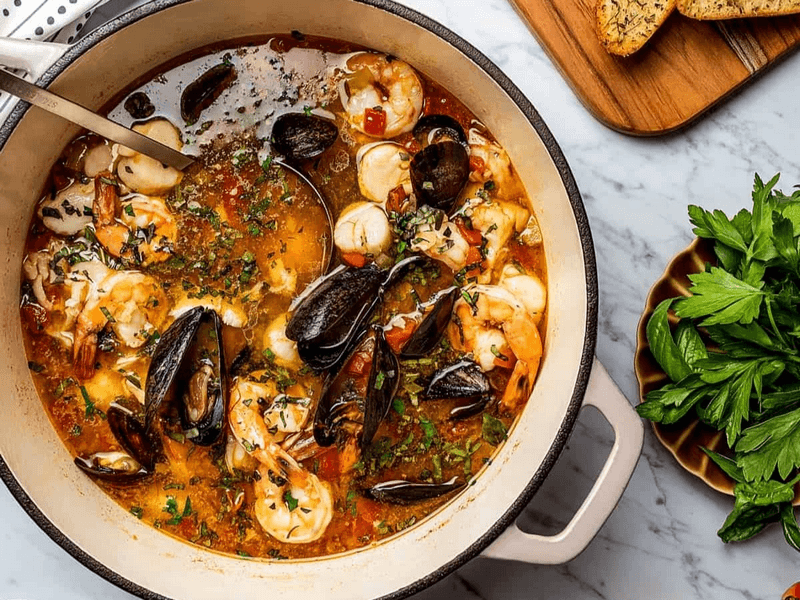 món bouillabaisse pháp