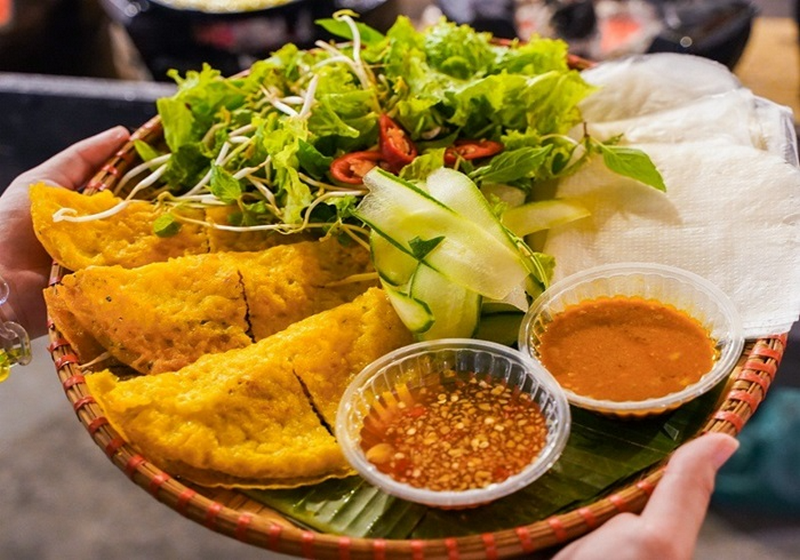 bánh xèo long hải