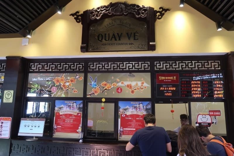 Quầy vé Bà Nà Hills