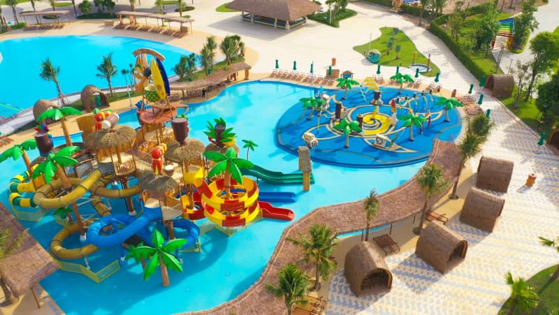vui chơi tại tropicana park hồ tràm