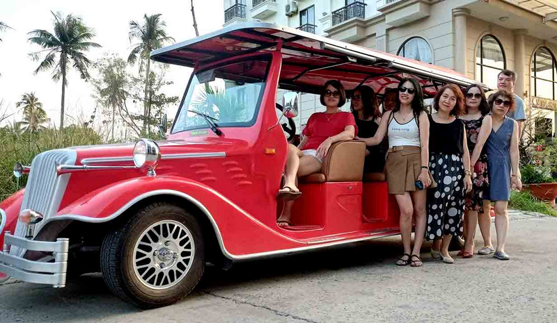 xe điện đỏ phú quốc