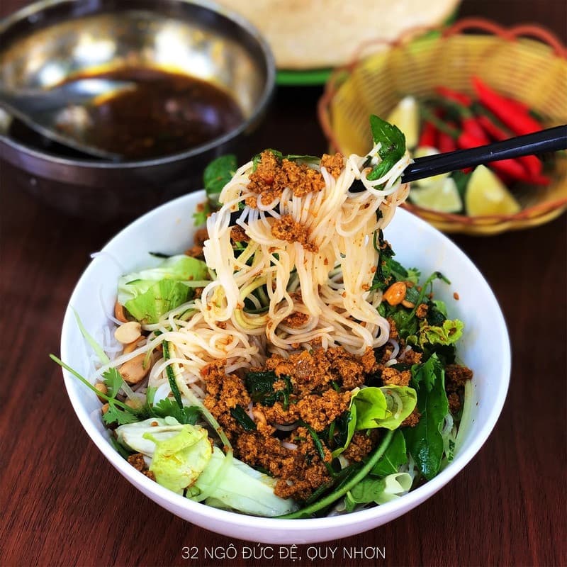 Bún tôm rạm Mỹ Hạnh