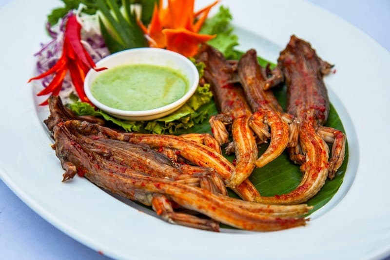 Dông cát nướng Phan Rang