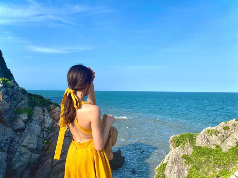 checkin tại eo gió quan lạn