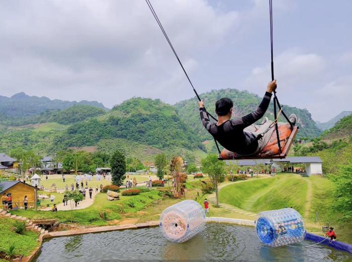 đu dây swing