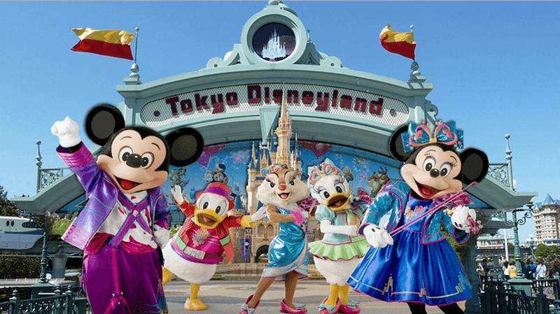 công viên tokyo disney nhật bản