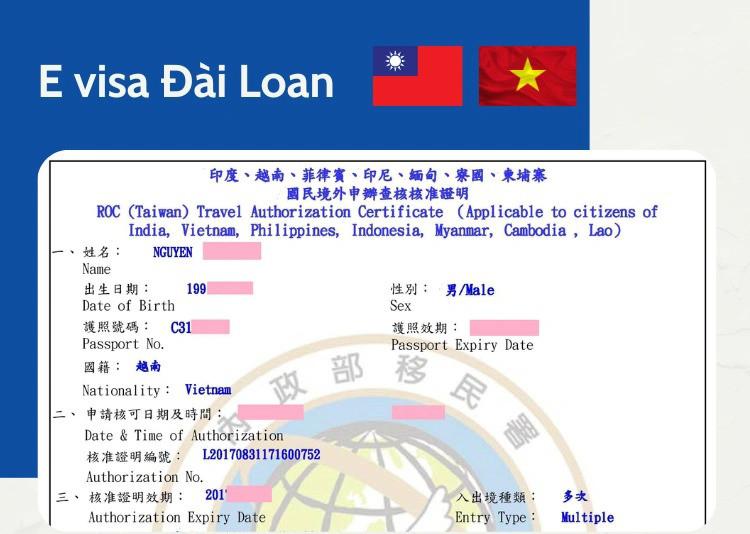 Xin E-Visa Đài Loan có khó không, hướng dẫn các bước chi tiết