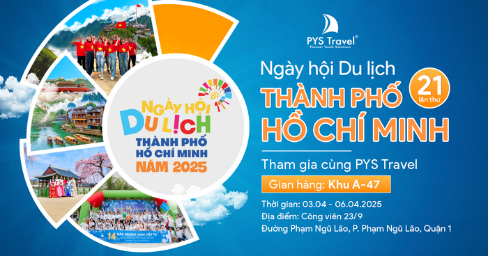 PYS Travel tham gia Ngày hội Du lịch Thành phố Hồ Chí Minh 2025