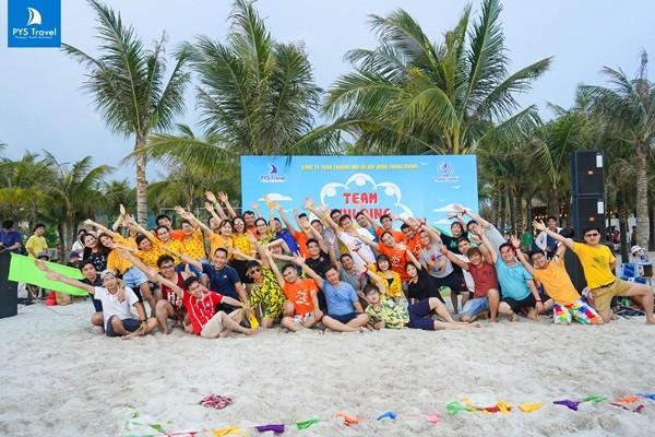 Hoạt động Team Building tuyệt vời! Chúng tôi sẽ tiếp tục ủng hộ PYS Travel trong tương lai!