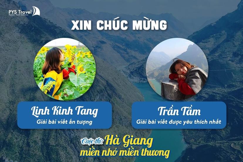 Công bố giải thưởng sự kiện Hà Giang, miền nhớ, miền thương